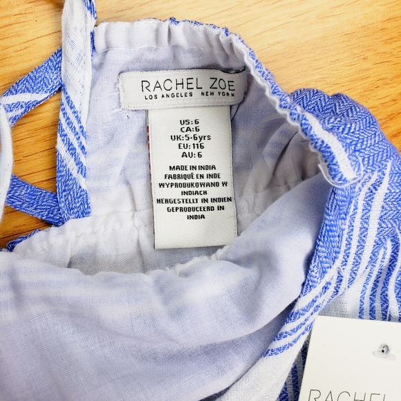 Girls Rachel Zoe Dress Size 6 - Picture 3 of 5